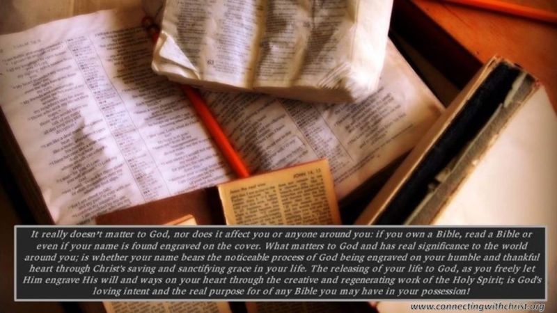 Possessing a Bible Means Nothing